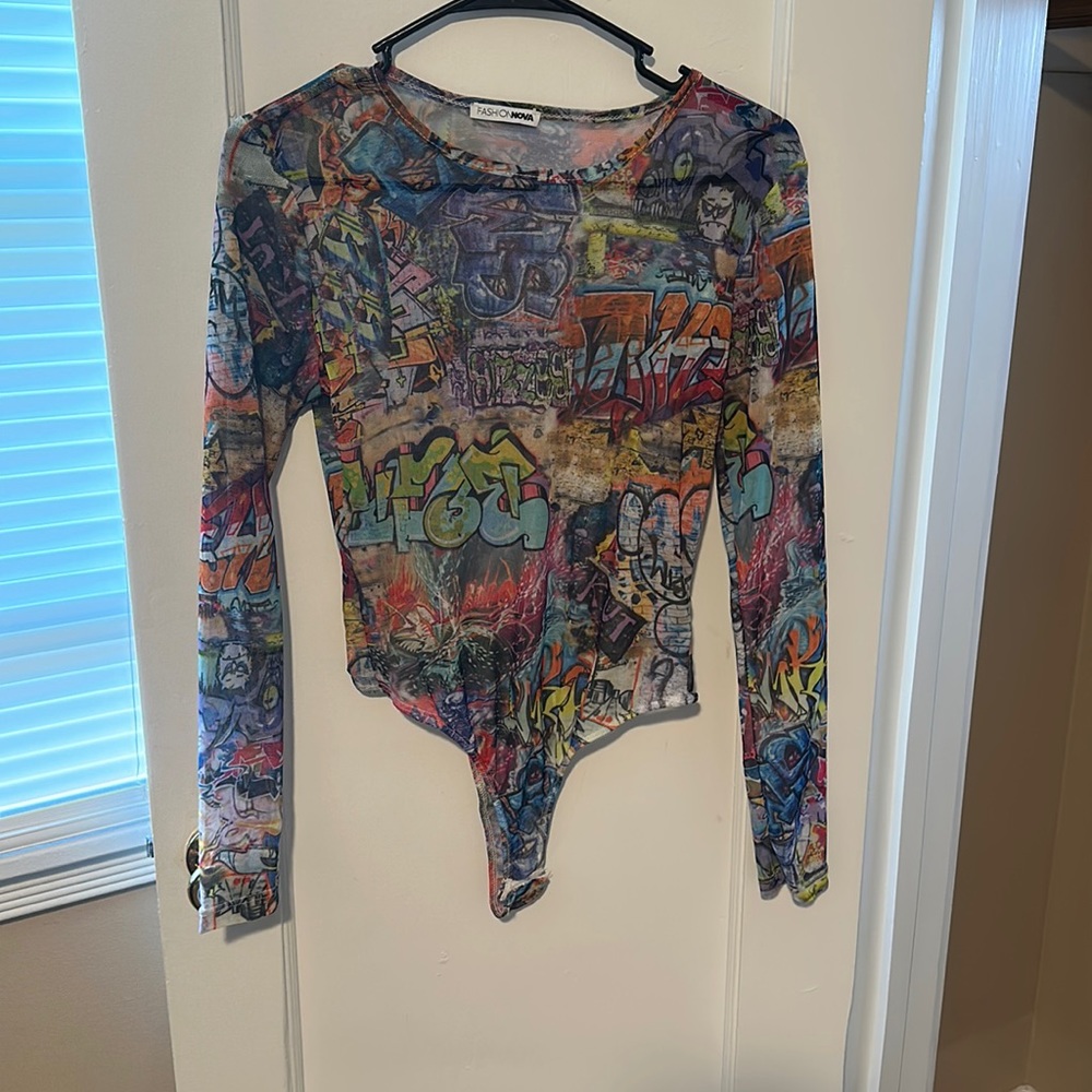 Street design bodysuit